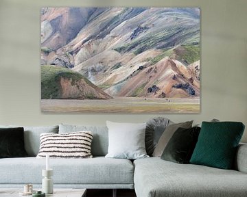 IJsland, Landmannalaugar van Jeannette Kliebisch