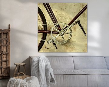 The old racing bicycle by Martin Bergsma