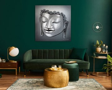 Buddha Face by Iwona Sdunek alias ANOWI