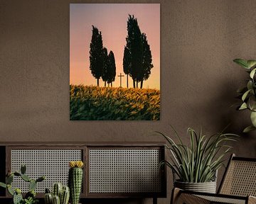 Croce di Prata, Toscane van Henk Meijer Photography