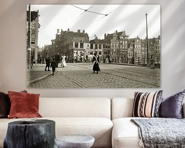 Oude foto Amsterdam van Corinne Welp