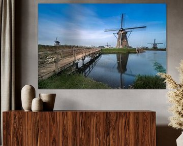 Kinderdijk, windmolen Nederwaard nr. 5 van Pieter van Roijen