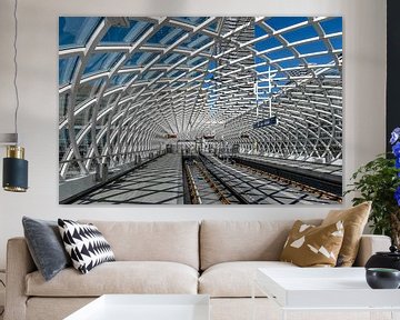 Metrostation Den Haag Centraal van Rinus Lasschuyt Fotografie