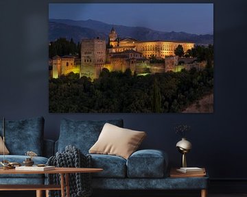 Alhambra - Granada  van Jack Koning