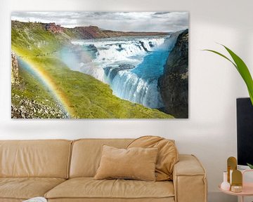 Regenbogen-Wasserfall von Niels Hemmeryckx