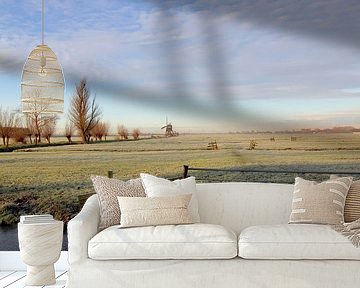 Nachtvorst in de polder van Yvonne Blokland