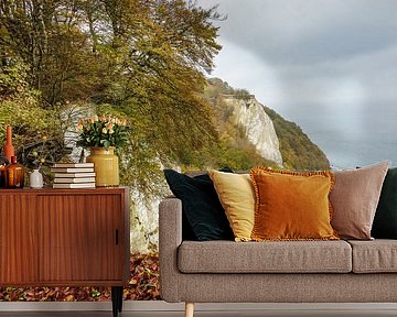 Die Ostseeküste auf der Insel Rügen im Herbst