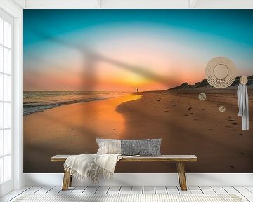 Andalucia sunset beach by Andy Troy