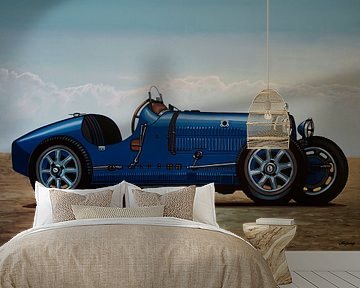 Bugatti Type 35 1924 Painting by Paul Meijering