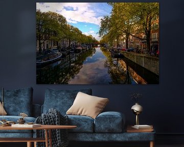 Canal d'Amsterdam sur Erol Cagdas