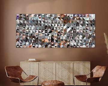 Triangles avec du gris