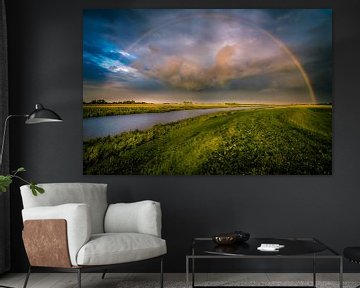 View of a Rainbow from Roodehaan by Ronnie Schuringa