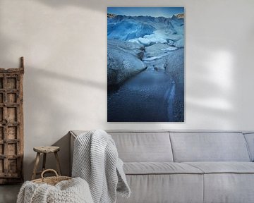 Nigardsbreen, Jostedalsbreen Nationaal Park, Noorwegen van Gerhard Niezen Photography