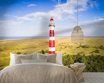 Ameland Lighthouse from Above by Volt
