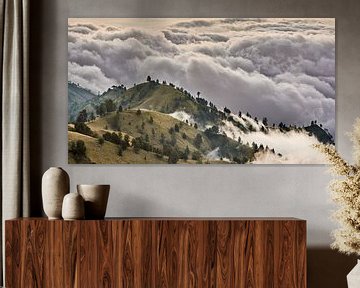 Mount Rinjani Cloudscape von Peter Postmus