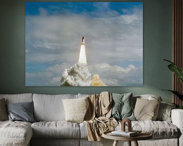 Space Shuttle Discovery Lancering van Digital Universe