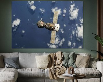 Soyuz über den Wolken von Digital Universe