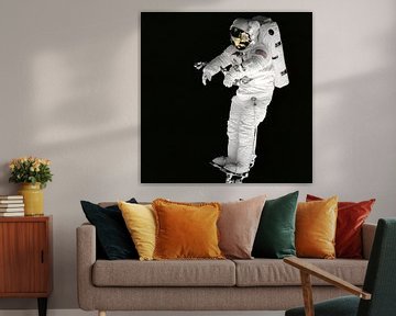 Astronaute sur le bras