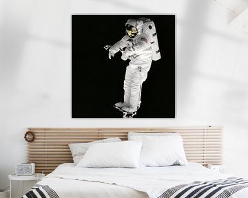 Astronaut op Voetsteun