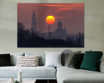 Middelburg Skyline von Gijs Koole