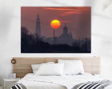 Middelburg Skyline van Gijs Koole