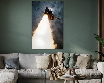 The Space Shuttle Columbia Liftoff by Digital Universe