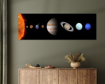 Panorama Sonnensystem von Digital Universe