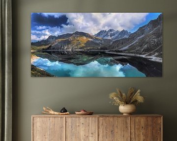 Lunersee in Austria in Brandnertal Vorarlberg by Karin vd Waal