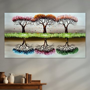 Seasons by Gena Theheartofart