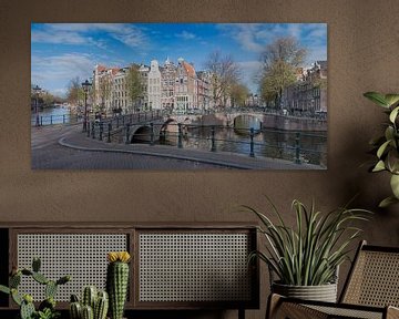 Panorama Keizersgracht Amsterdam by Peter Bartelings