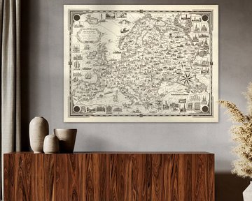 Europe : A pictorial map by World Maps