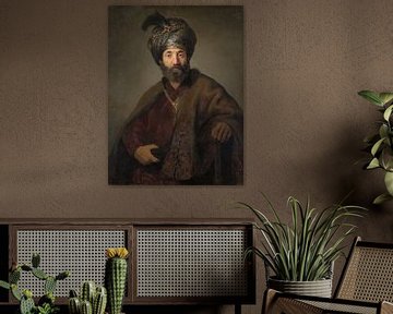 Man in Oriental Costume, Rembrandt, Govert Flinck