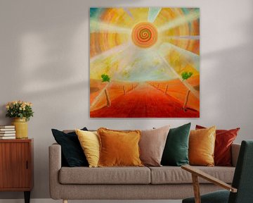 Spiral sun by Art Demo