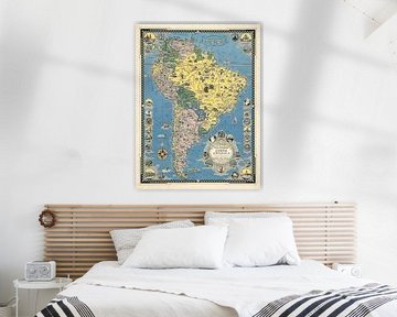 Le bon voisin, Amérique du Sud sur World Maps