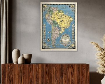 The Good Neighbor, Zuid Amerika van World Maps