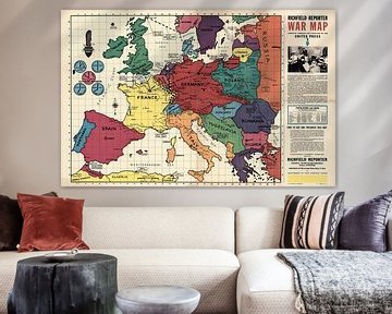 Oorlogskaart van World Maps