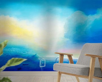 Glazen huis van Art Demo