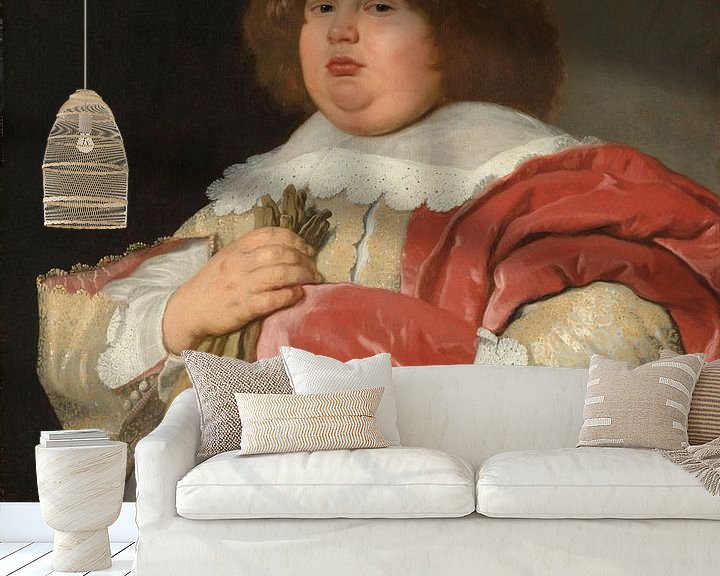 Sfeerimpressie behang: Portret van Gerard Andriesz Bicker, Bartholomeus van der Helst