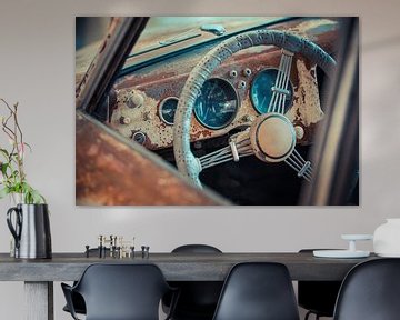 Porsche steering wheel by Andre Kwakernaat