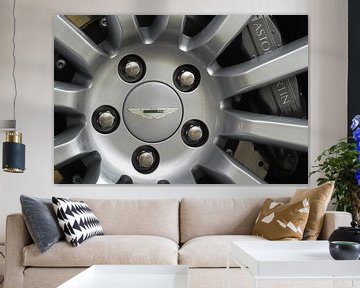 Aston Martin wheel detail by Sjoerd van der Wal Photography
