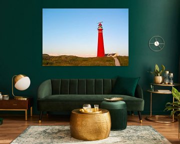 Schiermonnikoog lighthouse during sunset by Sjoerd van der Wal Photography