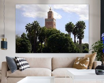 Koutoubia-moskee Marokko by Barbara Koppe