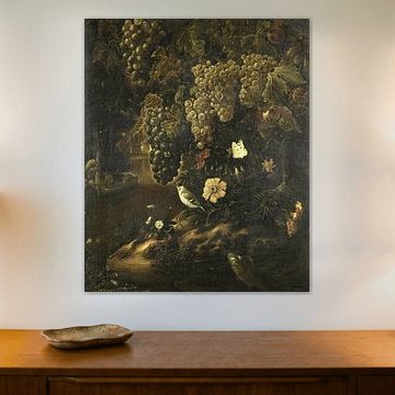 Trauben, Blumen und Tiere, Isac Vromans