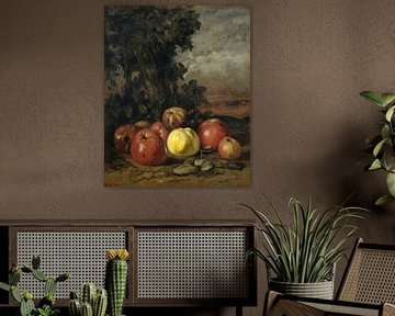 Stillleben mit Äpfeln, Gustave Courbet