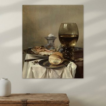 Still life with a saltshaker, Pieter Claesz