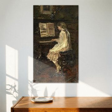 Mädchen am Klavier, Jacob Maris
