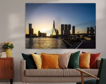 Sunrise in Rotterdam van Ricardo Bouman