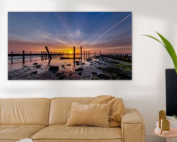 Haven van Sil Zonsopkomst Texel van Texel360Fotografie Richard Heerschap