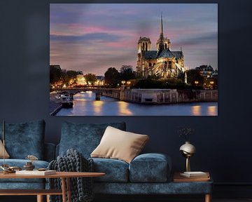 Notre Dame à Paris sur Edwin van Wijk