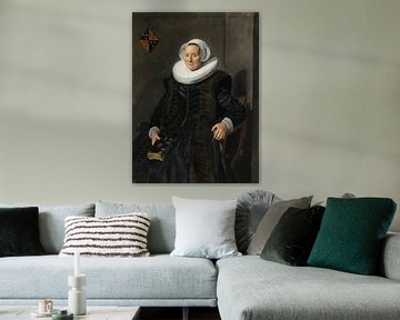 Portret van Maritge Claesdr Vooght, Frans Hals